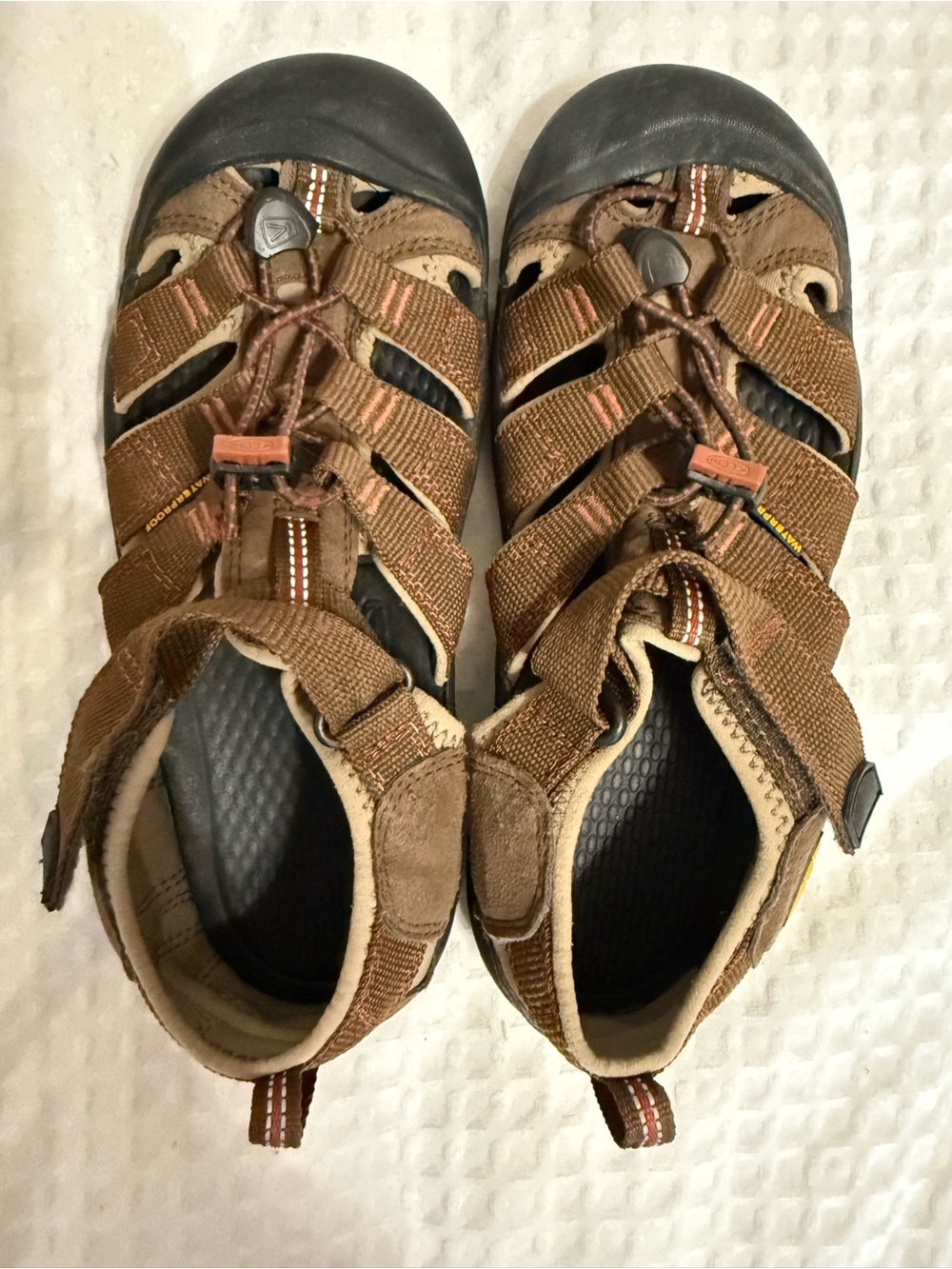 Keen Kids Brown Newport Closed-Toe Hiking Sandals